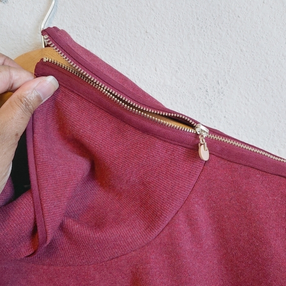 Soft Surroundings Maroon Angie Tunic Sz XL Classic - Picture 6 of 9
